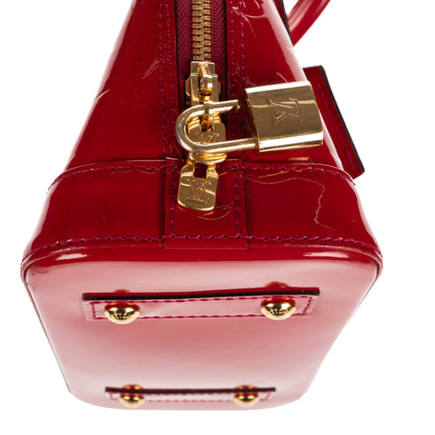 Alma Handbag Monogram Vernis BB