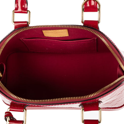 Alma Handbag Monogram Vernis BB
