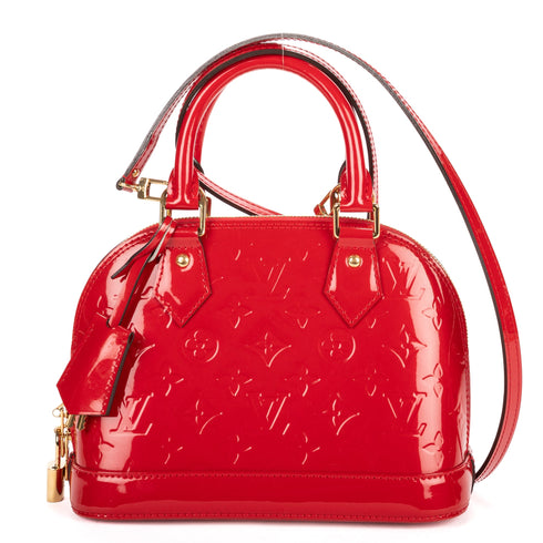 Alma Handbag Monogram Vernis BB