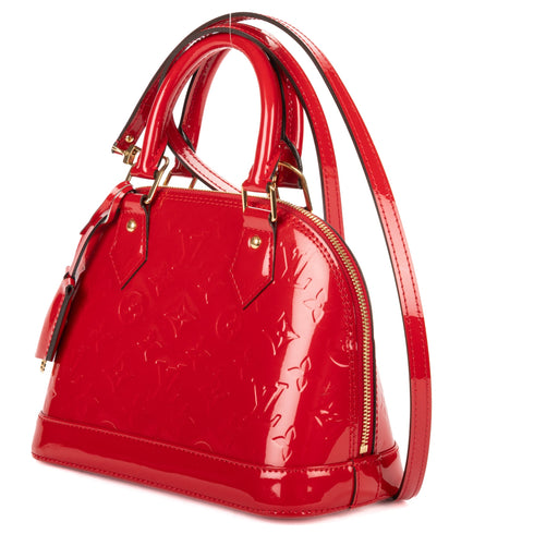 Alma Handbag Monogram Vernis BB