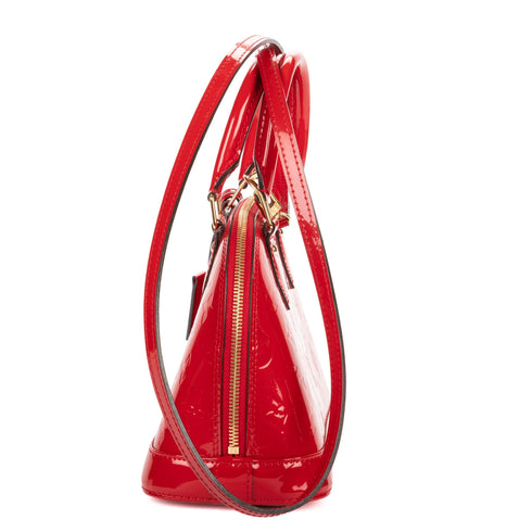 Alma Handbag Monogram Vernis BB