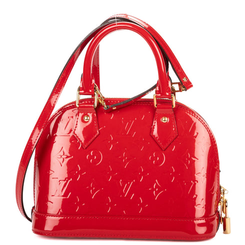 Alma Handbag Monogram Vernis BB