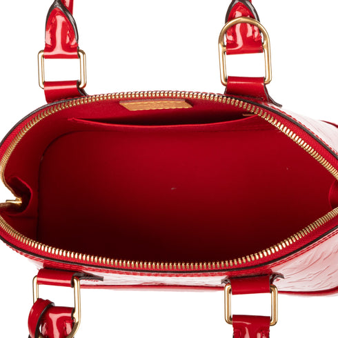 Alma Handbag Monogram Vernis BB