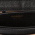 Note Crossbody Bag Leather with Vintage Check Canvas Medium
