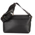 Note Crossbody Bag Leather with Vintage Check Canvas Medium