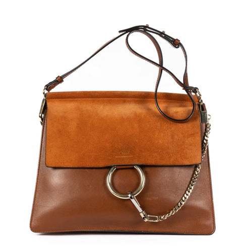 Faye Shoulder Bag Leather Medium
