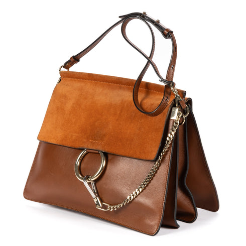 Faye Shoulder Bag Leather Medium