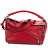 Puzzle Bag Zipper Embellished Leather Medium