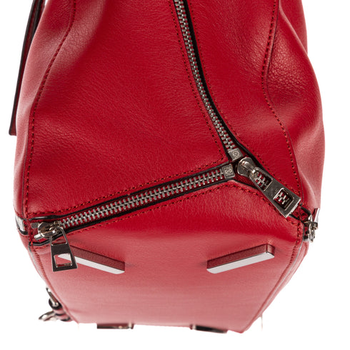 Puzzle Bag Zipper Embellished Leather Medium