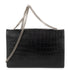 Classic Monogram Crossbody Bag Crocodile Embossed Leather Large