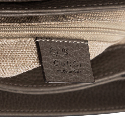 Interlocking Top Handle Bag (Outlet) Leather Medium