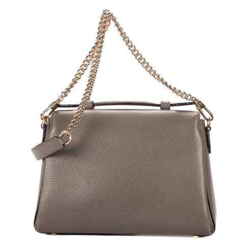 Interlocking Top Handle Bag (Outlet) Leather Medium