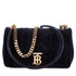 Lola Shoulder Bag Quilted Velvet Small