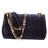 Lola Shoulder Bag Quilted Velvet Small