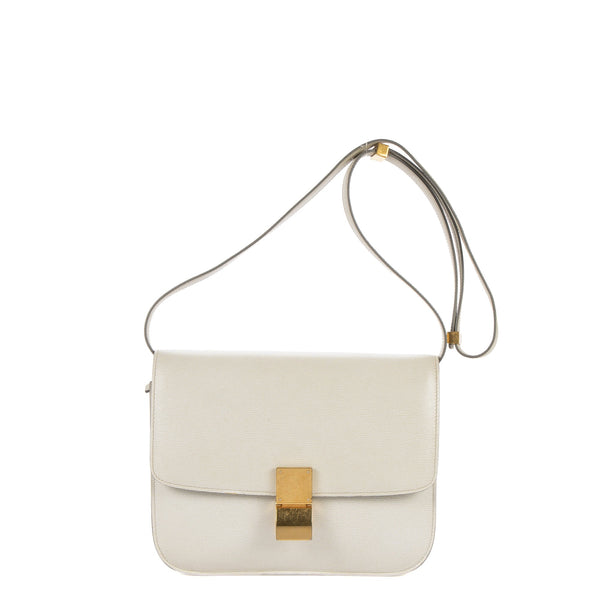 Classic Box Bag Grainy Leather Medium