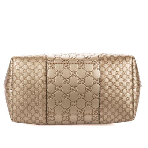 Bree Convertible Top Handle Bag Guccissima Leather Medium