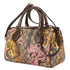 Boston Bag Bengal Print GG Coated Canvas Small