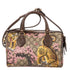 Boston Bag Bengal Print GG Coated Canvas Small