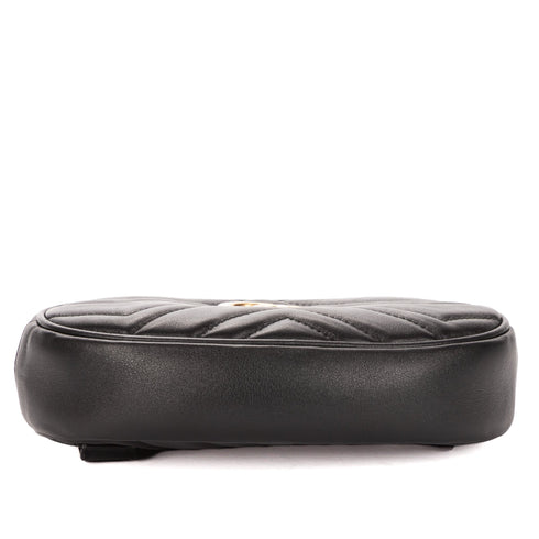 GG Marmont Belt Bag Matelasse Leather