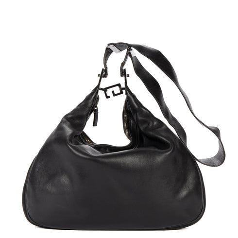 Attache Shoulder Bag Leather Large