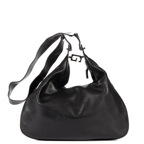 Attache Shoulder Bag Leather Large
