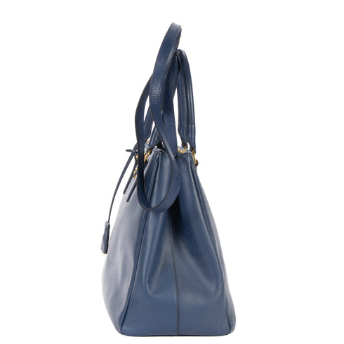Galleria Double Zip Tote Saffiano Leather Medium