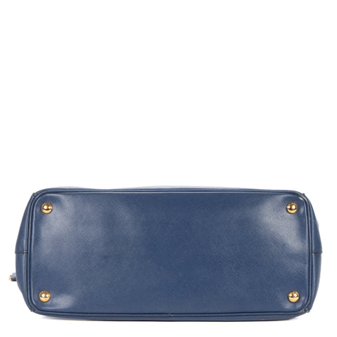 Galleria Double Zip Tote Saffiano Leather Medium