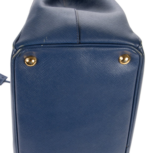 Galleria Double Zip Tote Saffiano Leather Medium