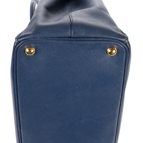 Galleria Double Zip Tote Saffiano Leather Medium