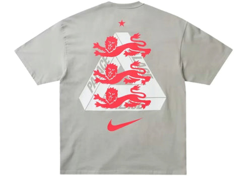 Palace x Nike England T-shirt Pewter Grey