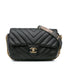 Chain Around CC Flap Bag Chevron Lambskin Mini