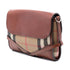 Bridle Abbott Crossbody Bag House Check Canvas and Leather Small