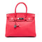 Birkin Handbag Pink Togo with Palladium Hardware 30