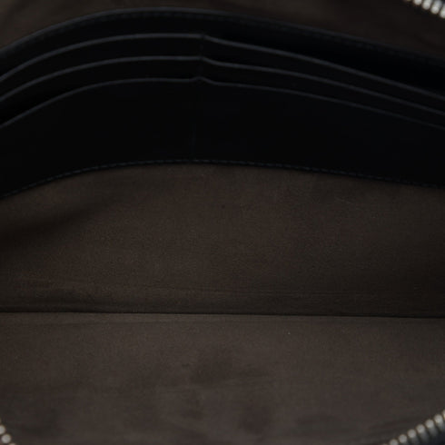 Double Web Belt Bag GG Coated Canvas with Leather
