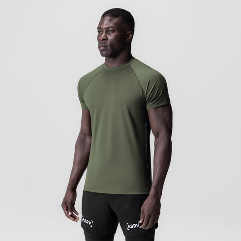 0839. 3D-Lite® 2.0 Lycra® Fitted Tee - Olive "OTWR"