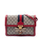 Queen Margaret Shoulder Bag GG Coated Canvas Medium