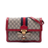 Queen Margaret Shoulder Bag GG Coated Canvas Medium