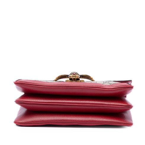 Queen Margaret Shoulder Bag GG Coated Canvas Medium