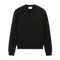 Sweatshirt Noir Ami de Coeur en Coton