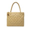 Medallion Tote Quilted Caviar