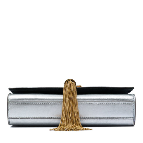 Classic Monogram Tassel Crossbody Bag Leather Small