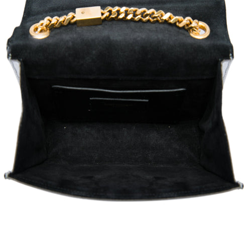 Classic Monogram Tassel Crossbody Bag Leather Small