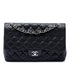 Classic Double Flap Bag Quilted Caviar Jumbo