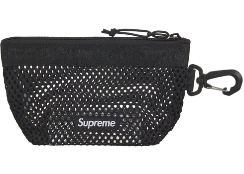 Supreme Mesh Mini Pouch Black