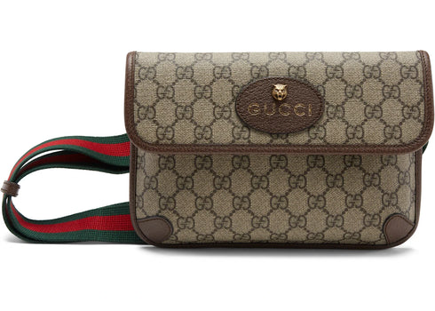 Neo Vintage GG Supreme Belt Bag Beige/Ebony