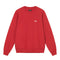 OVERDYED STOCK LOGO CREW RED