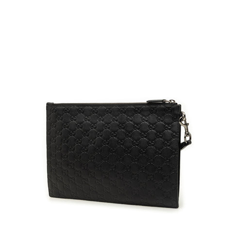 Zip Messenger Bag Guccissima Leather Medium