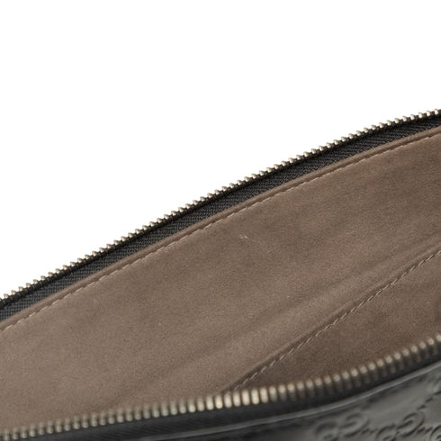 Zip Messenger Bag Guccissima Leather Medium