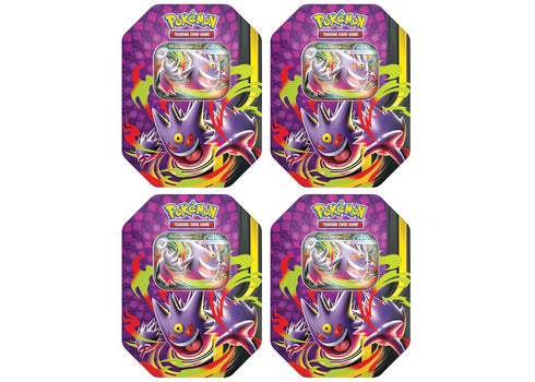 2026 Pokémon Mega Gengar Mega Moonlit Tin 4x Lot