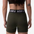 W027. LYCRA® Ribbed Short - Olive